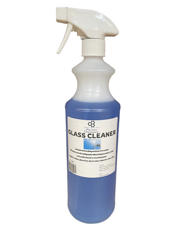 Glass cleaner cleans acrylics - glass,