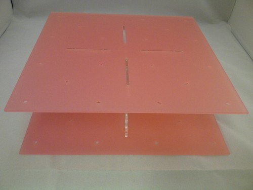 Perspex acrylic cake stand - cake,