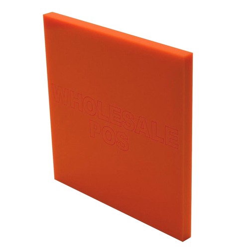 Orange splashback upstand - orange,